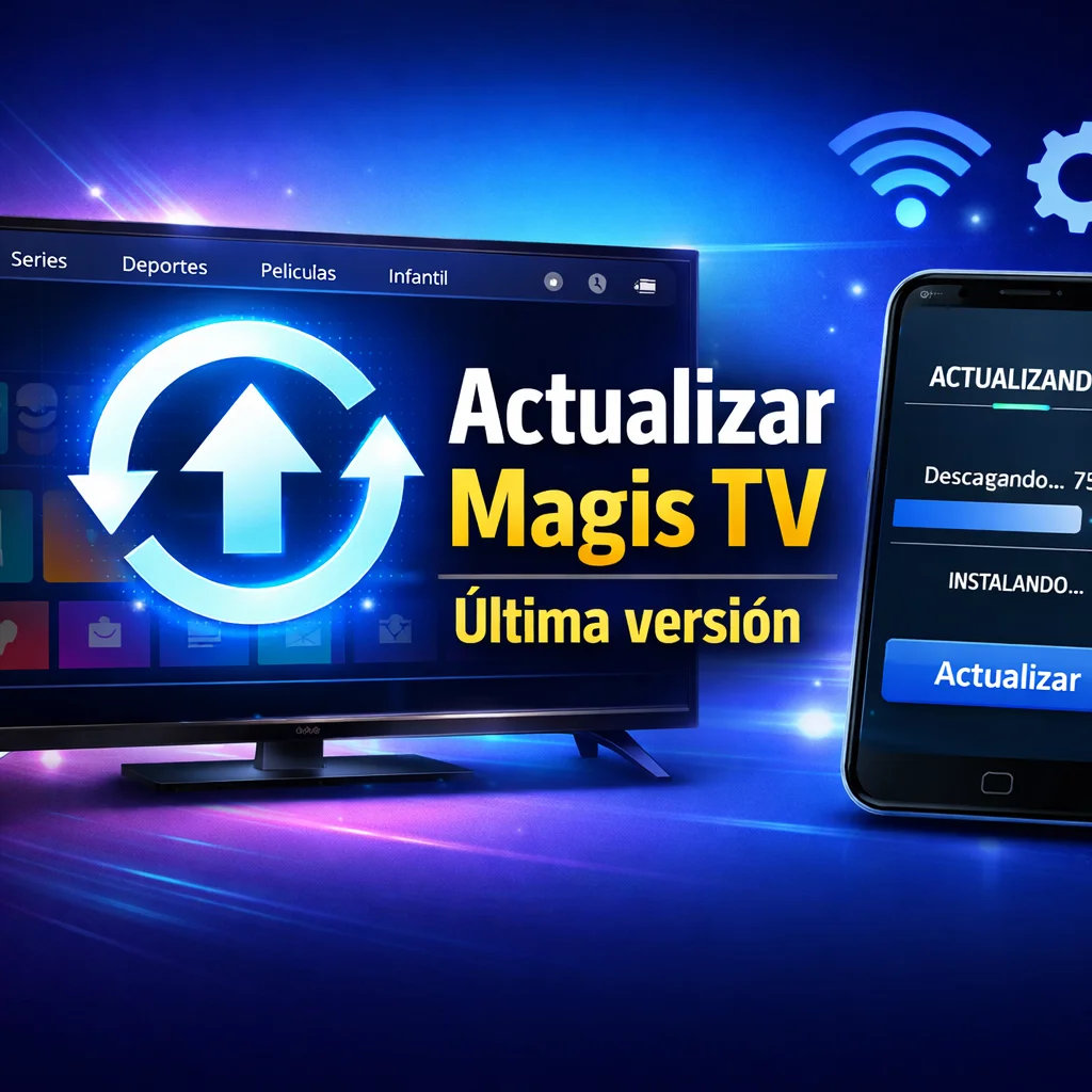 Cómo actualizar Magis TV a la última versión
